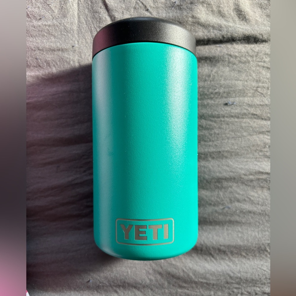 Yeti Turquoise and Black Drinkware
